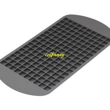 50 шт./лот Быстрая 1 см 160 небольшой льда силиконовые ice cube лотки Шоколадный Плесень чайник для Кухня бар партия напитков