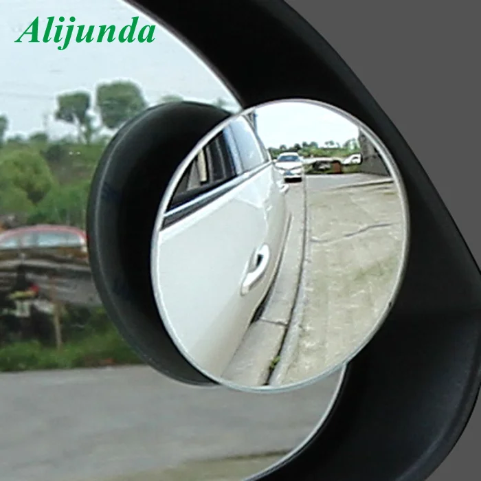 Car 360 wide angle circular convex mirror car side blind spot mirror