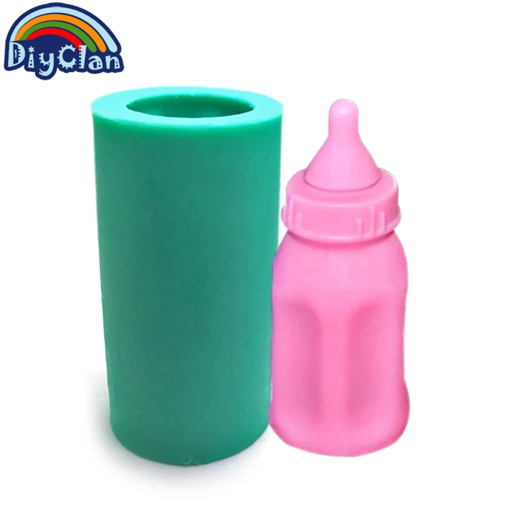 New Pudding jelly dessert mould rubber 3D baby mold bottle chocolate