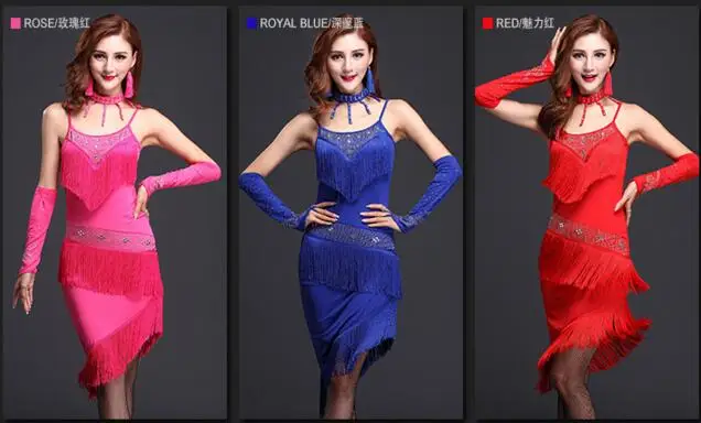 DB24057 latin dance dress-2