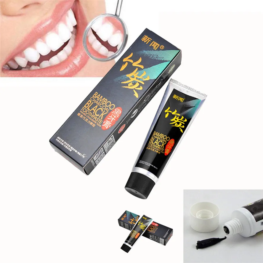

Knabuder Bamboo Charcoal Toothpaste Travel Portable Bamboo Charcoal Toothpaste 180327 drop shipping