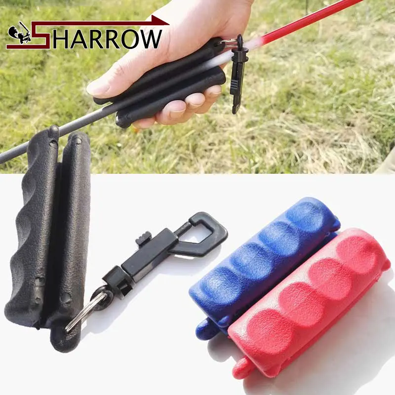 

3 piece Rubber Arrow Puller Pulling Arrows Target Remover Shooting Protect Hands Auxiliary tools Black Red Blue