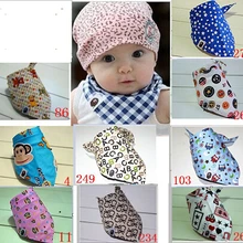 30 шт., детские тканевые шарфы для маленьких мальчиков и девочек, Нагрудник слюнявчик, треугольный головной платок A304