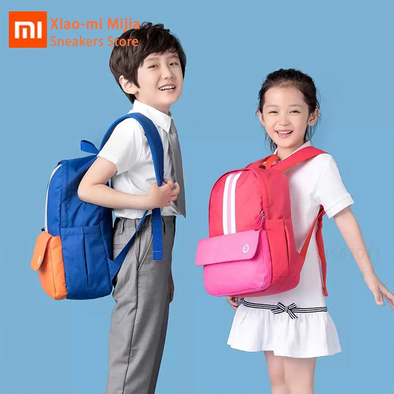 Xiaomi Mijia Оригинальный детский рюкзак легкий носимый водонепроницаемый 8L/12L