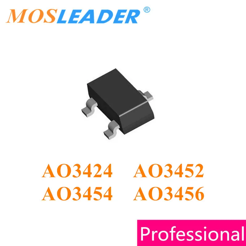 Mosleader Ao3424 Ao3452 Ao3454 Ao3456 Sot23 3000pcs N Channel 20v 30v Made In China High Quality Replacement Parts Accessories Aliexpress