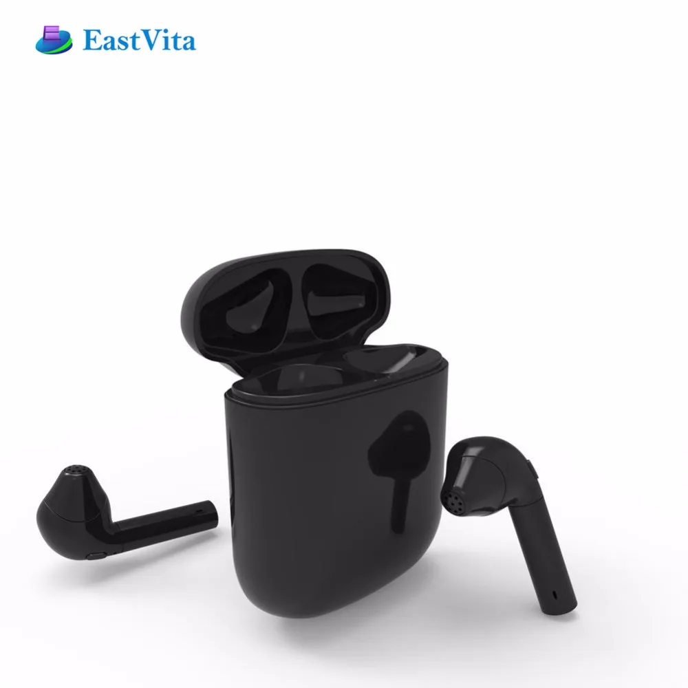 

EastVita HBQ I8 Wireless Earphone Bluetooth Headset In-Ear Earbud with Mic for iPhone 8 7 plus 7 6 6s 5s for Samsung Xiaomi r30