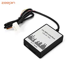 Zeepin Auto MP3 Lettore Radio Adattatore di Interfaccia 3.5mm AUX SD USB di Musica Digitale Via Cavo Virtual CD Changer per NISSAN /Infiniti