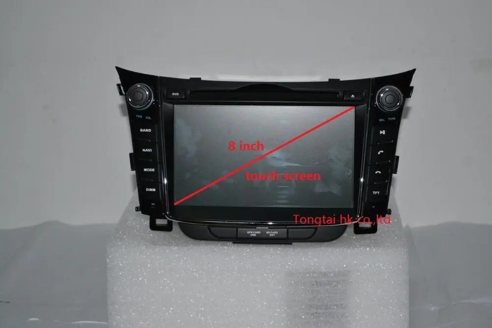 Sale 2 din 7"Android 8.1 for HYUNDAI I30 2013 car dvd,gps navigation 3G,Wifi,BT,quad core,1024 x 600,support dvr,obd2,touch screen 1