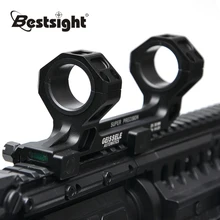 25,4 мм/30 мм винтовка прицел рейка расширение двойное кольцо с пузырьковый уровень на прицел винтовки Крепление подходит 20 мм Пикатинни