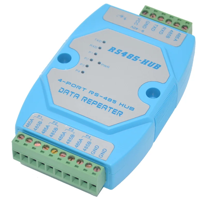Isolated active RS232 to 4 way RS485 converter 232 to 485 industrial lightning protection rail din optical isolation Isolated active RS232 to 4 way RS485 converter 232 to 485 industrial lightning protection rail din optical isolation