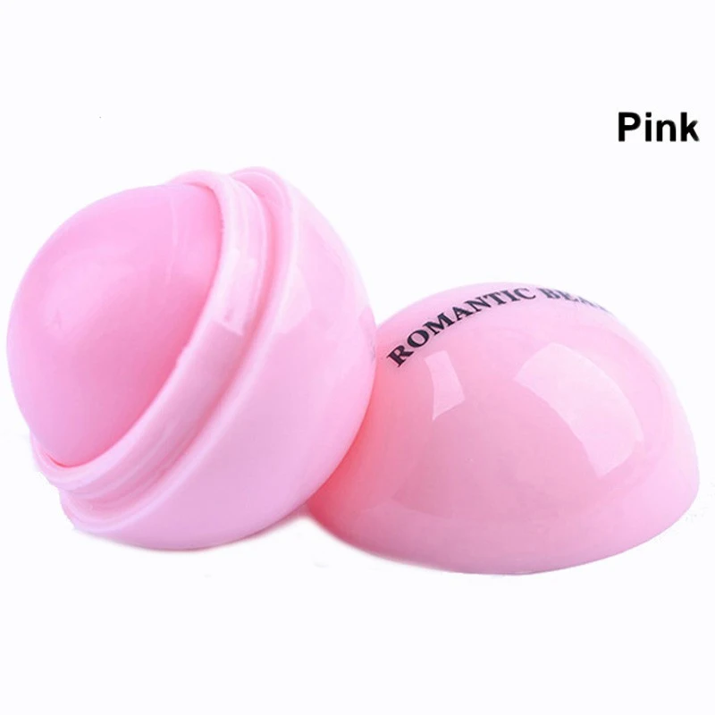 6Pcs/Lot 6 Macaron Color 3D Ball Lipstick Organic Ingredient Lip Balm Sweet Taste Natural Plant Embellish Lip Beauty Makeup Care