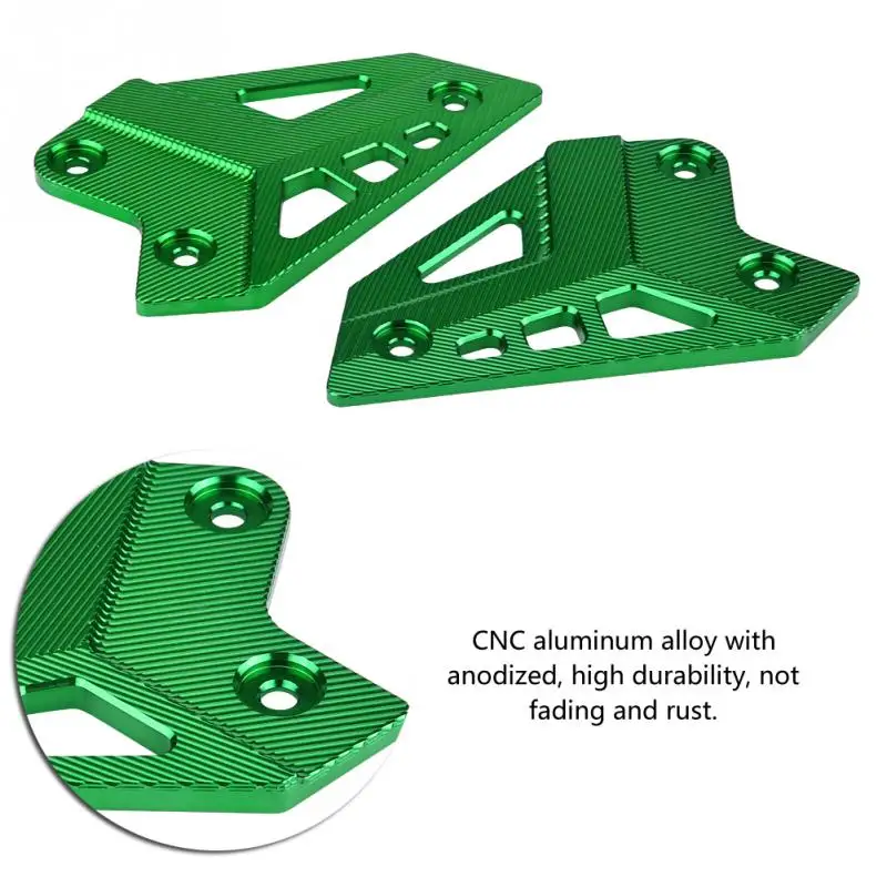 Мотоцикл Задняя подножка ноги колышек защитник ЧПУ Алюминий Каблук Защитный кожух для Kawasaki Z900 Аксессуары для мотоциклов