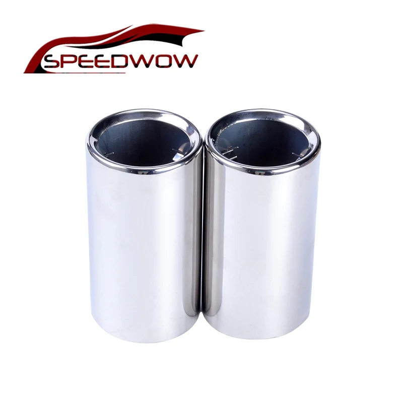 

SPEEDWOW Exhaust Tip Muffler For BMW-325 Car Accessory Decoration Car Styling Car Stainless Steel Exhaust Pipes Tips
