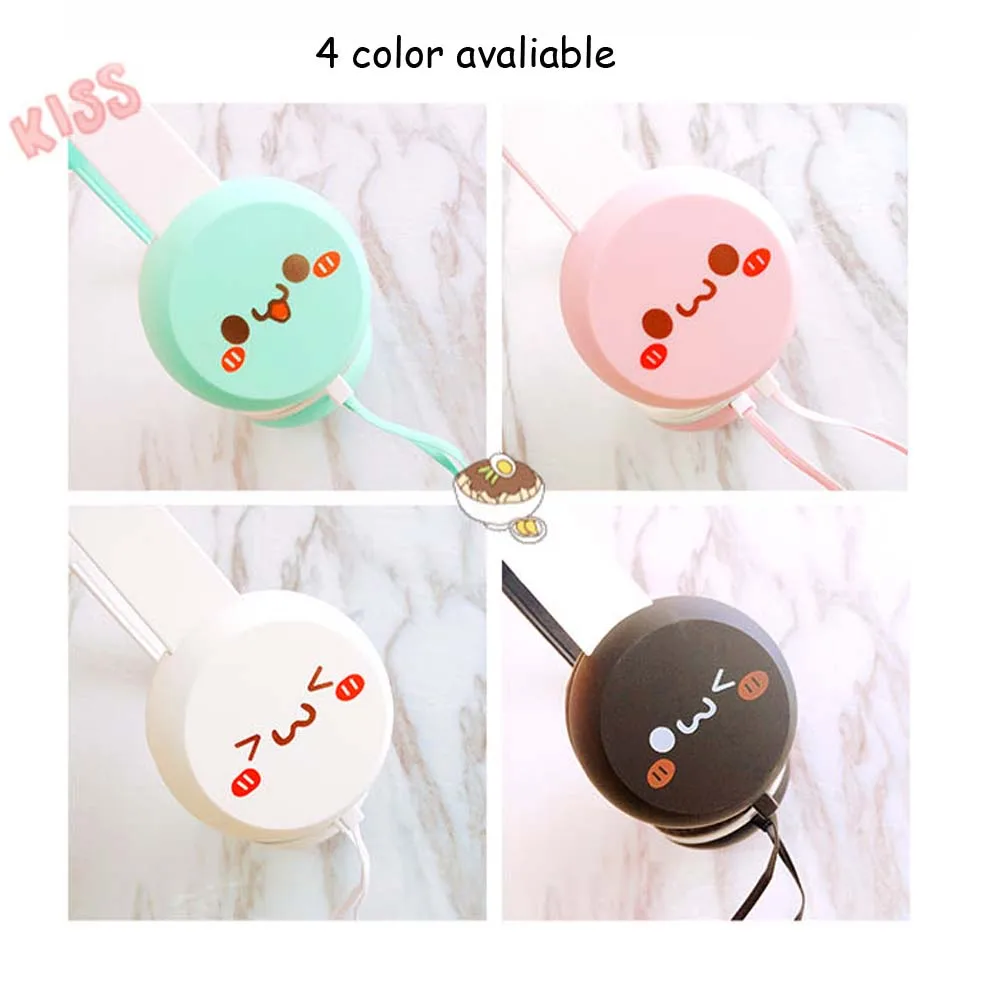JINSERTA Kids Headphones Wired Children Headphones Colorful 3 5mm Line Type Stereo Sport Headphone for Smartphone Samsung Xiaomi