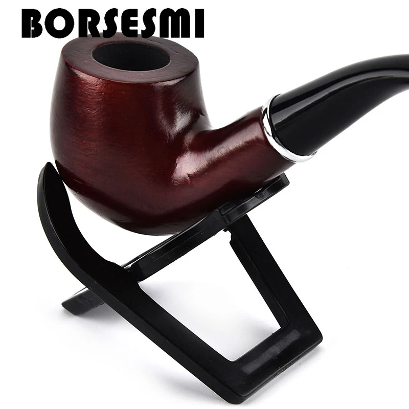 

Wholesale 100pcs/lot Portable Foldable Smoke Smoking Herb Tobacco Pipe Stand Gift Compartments Cigar Pipe Rack Pipe Holder