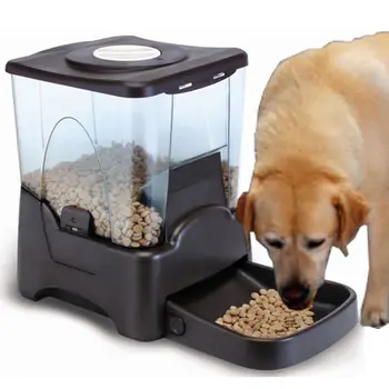 

10L LCD Display Programmable Portion Contro Automatic Pet Food Feeder US Warehouse Drop Shipping Available