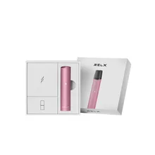 Relx Vape Pen Starter Kits Pink Portable 350mAh Quick Charge Build-in Battery Electronic MOD e-Cigarettes Set