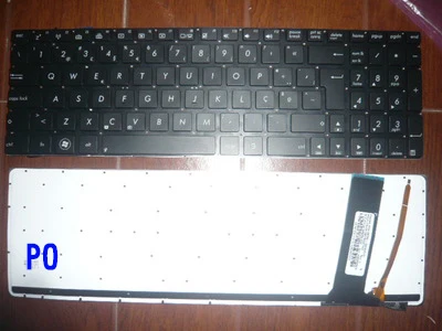 

News keyboard for ASUS N56 U500 N750 N550J N56V N76 Q550 R500 Thailand/PORTUGUESE/RUSSIAN/SPANISH/SWISS/TURKISH/US/UK/KOREAN