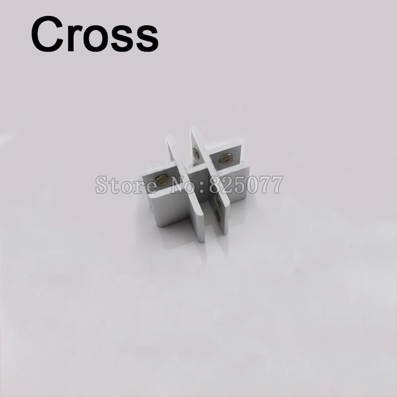 8PCS Multi-Function Glass Clamp 4 Way Glass Clamps Cross Clamp,Wood Board Clamp Applicable 4- 12MM Thick Glass Hardware KF879