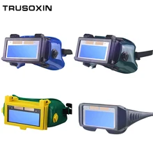 Solar Auto Darkening Welding Mask Welding Helmet Eyes Goggle/Welder Glasses Arc Protection Helmet for Welding Machine/Equipment safety helmet work welding mask safety mask arc labor protective mask hard hat welding protection welder gas