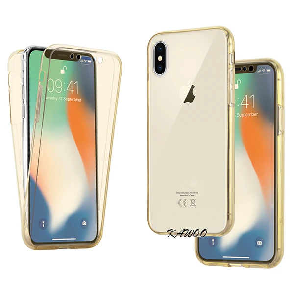 iphone full body clear soft case