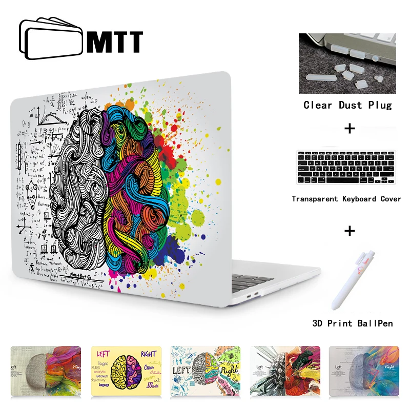 MTT Graffiti Case For Apple Macbook Air 11 13 Pro Retina 12 13 15 inch Touch Bar Cover for macbook pro 13.3 15.4'' Laptop Case