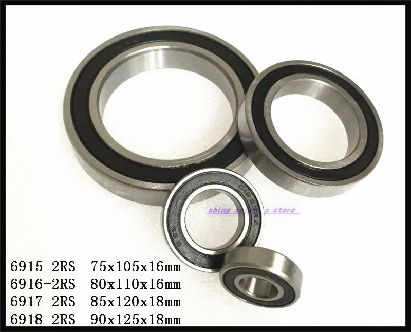 1 шт. 6915-2RS, 6916-2RS, 6917-2RS, 6918-2RS резиновая уплотнительная крышка глубокий шаровой подшипник, бренд