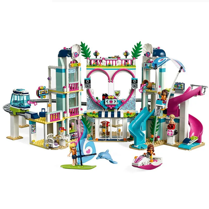 

2018 New Friends The Heartlake City Model Compatible With Legoingly Friends Building Block Brick Toys For Children G Gifts