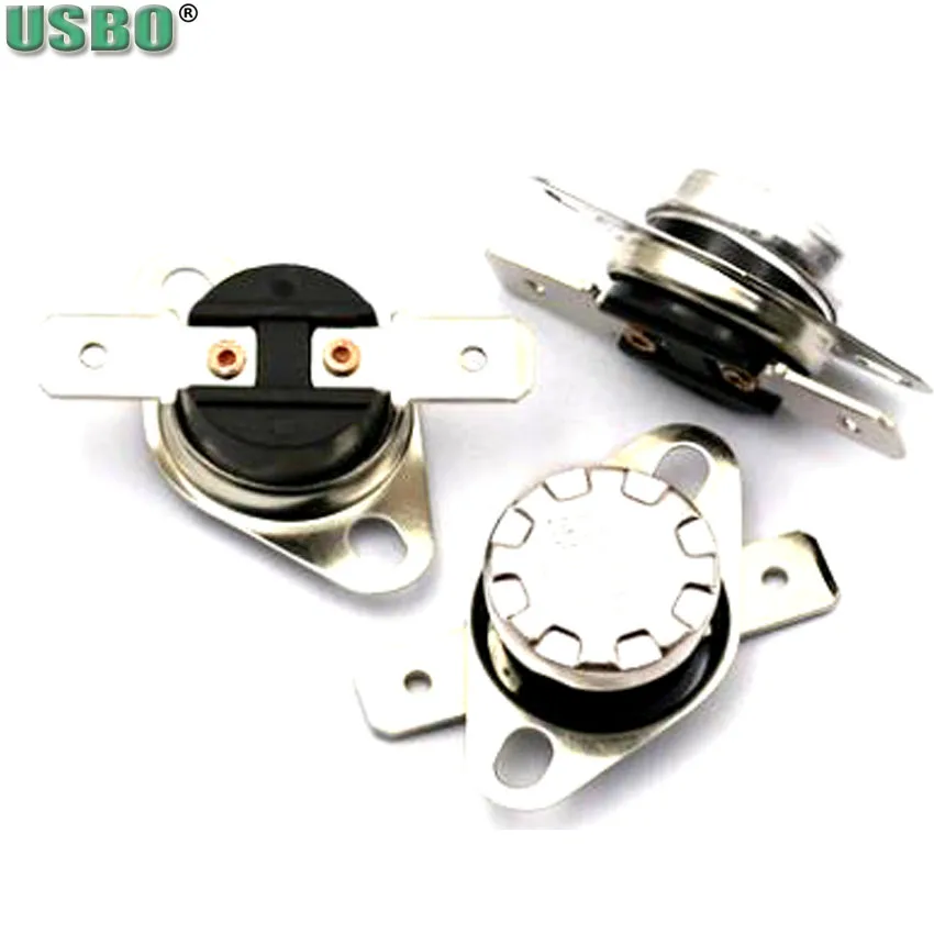 Bimetal Disc Temperature Switch. Electronics-Salon 10 PCS KSD301 Normally Open NO 40/°C Thermostat