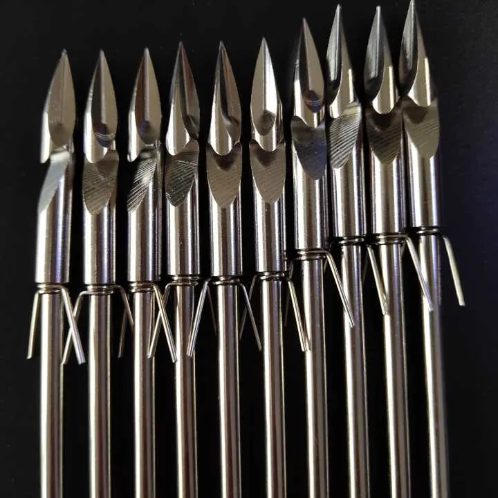 

10/20pcs slingshot dart arrows slingshots accessories fish hunting slingshots bullet head triangular darts