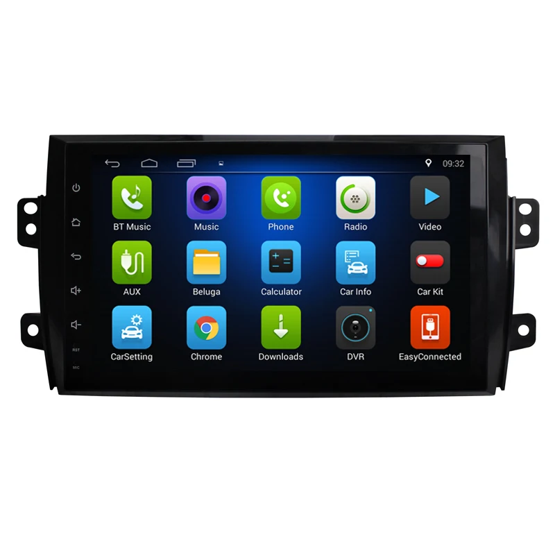 Clearance Quad-core 2Din 9" Android 8.1/7.1 Car GPS Radio For 2006-2012 Suzuki SX4 with Bluetooth Music WIFI support OBD2 DVR 3G 4G LTE 1