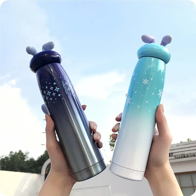 New arrivels Creative Stainless steel family office double layer vacuum cup stars moon sky gradient colors thermos flack New arrivels Creative Stainless steel family office double layer vacuum cup stars moon sky gradient colors thermos flack