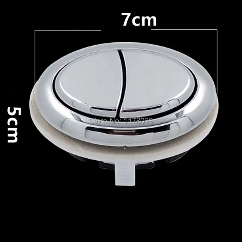 

7X5cm Oval flush switch push button,Toilet dual push button,Toilet water tank ceramics cover Oval double push button,J17353