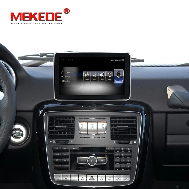 Excellent MEKEDE Android 9inch 3G RAM 32G ROM For Benz G Class W461 (2013-2015) NTG4.5 Car audio gps radio cassette wifi bluetooth 1