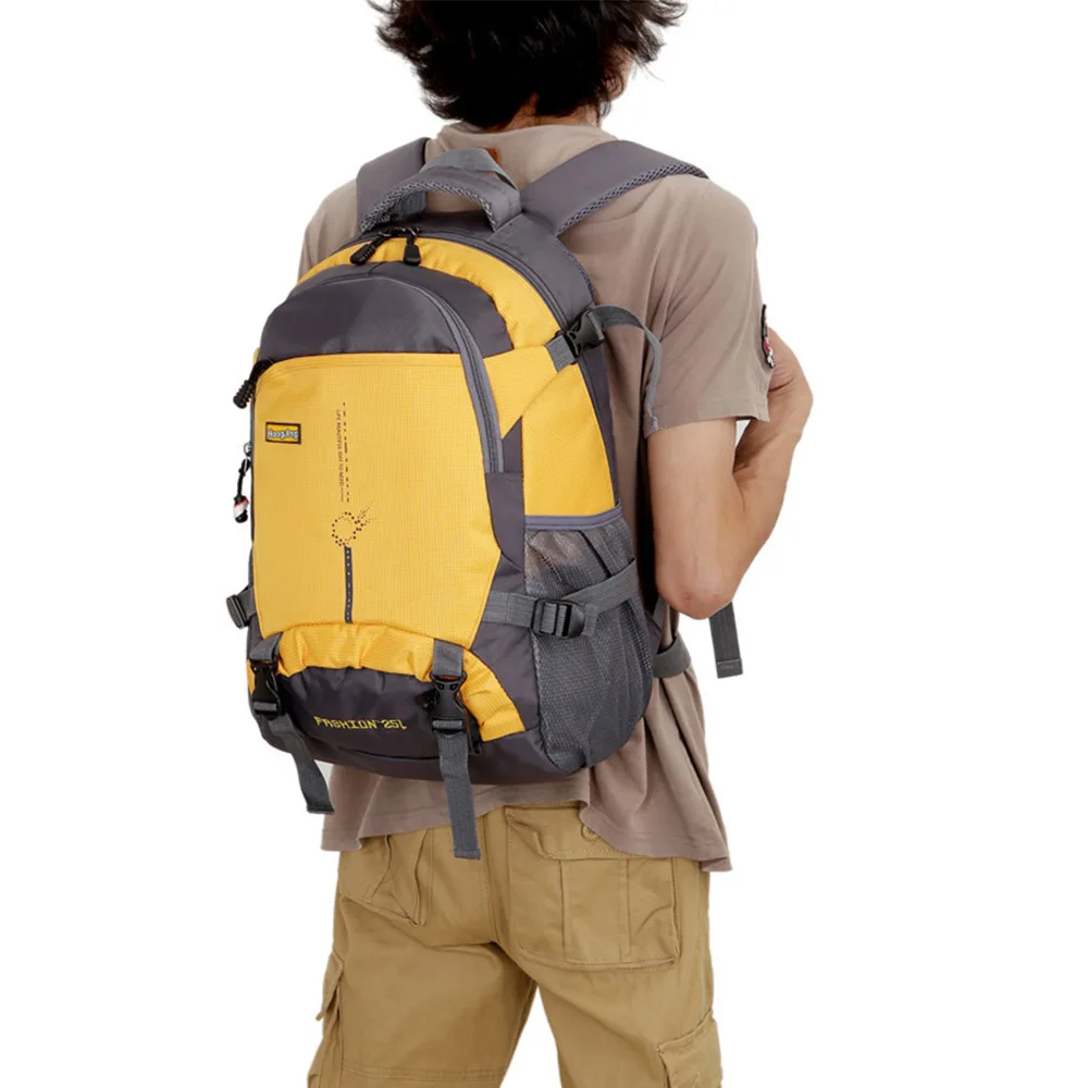

45L Backpack Waterproof Nylon Shoulder Bag Leisure Camping Travel Climbing Bag Multifunctional Sports Travel Shoulder Backpack