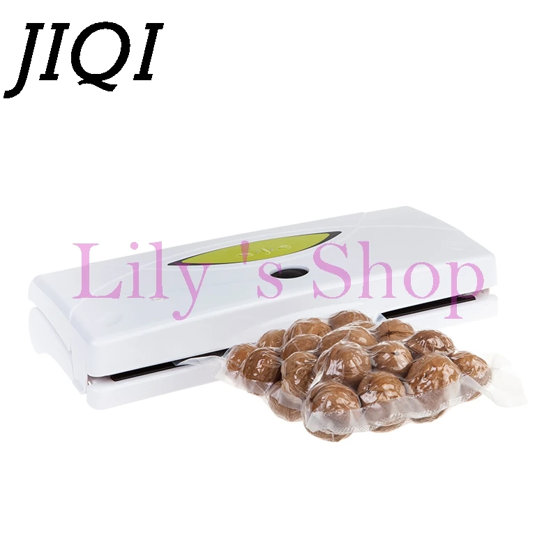 Household Food Vacuum Sealer electric Packaging Machine Film Vacuum Packer Sealing for wet dry 110V 220V 10Pcs Bags EU US plug dz 280 vacuum sealer food vacuum sealing machine plastic bags sealing machine aluminum bags vacuum packer packaging machine
