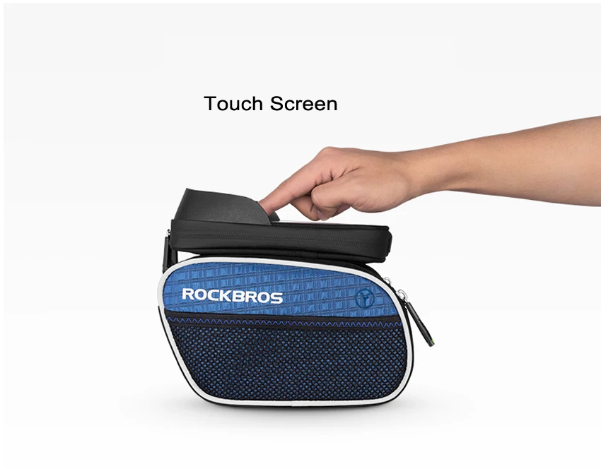 Discount Rockbros Bicycle Bags Rainproof Touch Screen Cell Phone Bike Bag Reflective Front Tube Cycling Bags Bicycle Accessories Basket 10 Discount Rockbros Bicycle Bags Rainproof Touch Screen Cell Phone Bike Bag Reflective Front Tube Cycling Bags Bicycle Accessories Basket 10