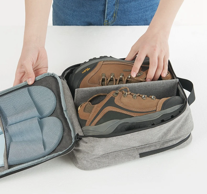 NatureHike Путешествия сумка для хранения обуви нейлон одежда заплыва Универсальный Путешествия Портативный Сумка Мешок для обуви Организатор