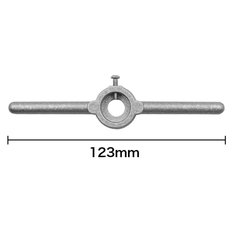 1 Набор Мини HSS метрические краны штампы гаечный ключ ручка комплект M1-M1.6 резьба для изготовления новых JUL30_33