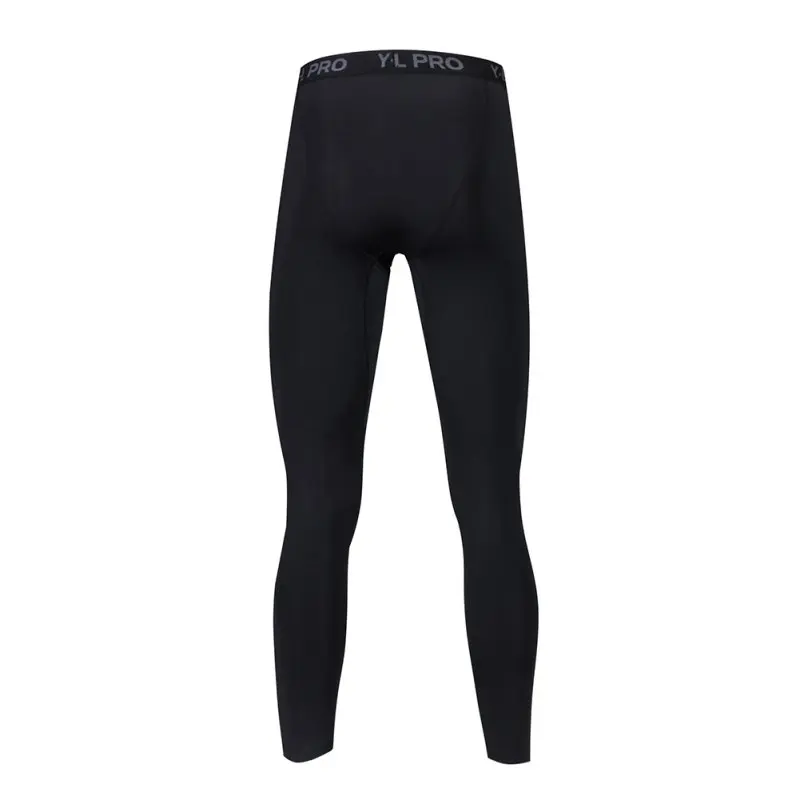 

Nice! Men Compression Pants Bodybuilding Fitness Skinny Long Leggings Tights Pants Compression Running Men Pants nx
