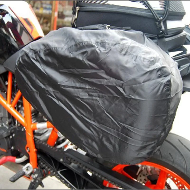 SA212 Komine сумка для мотоцикла мотокросса седло сумки гонки 2 пластиковые пластины 2 дождевик езда мотор сумки для шлемов