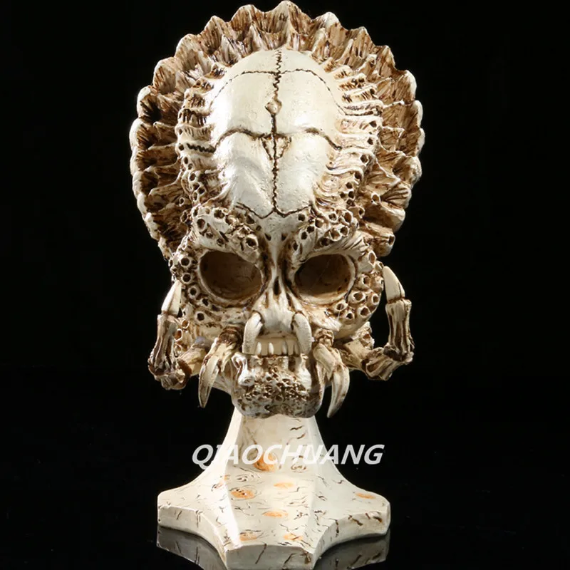 

Aliens VS Predator Statue Predator 1:4 Bust Sea Crab Skull Flower Crab Head Portrait Alien Figure Collectible Model Toy W241