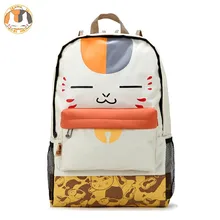 Natsume Yuujinchou Nyanko-sensei мультфильм изображение отдых большая вместимость мультфильм рюкзак Прекрасный ранец для колледжа