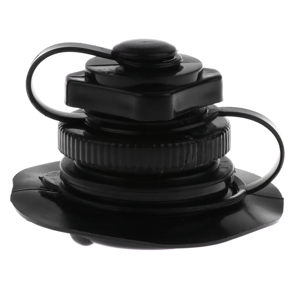 1Pcs Marine Kayak Canoe Boat Replacement Air Valve Cap Screw For Inflatable Fishing Boat Raft Airbed Dinghy Black Accessories