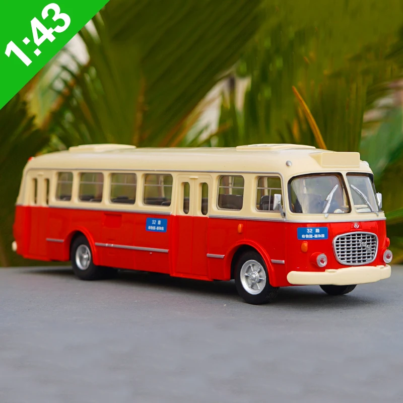 

1/43 Scale Car Model Toys SKODA KROSA Diecast Metal Car Bus Model Toy For Collection Gift Kids Free Shipping With Box