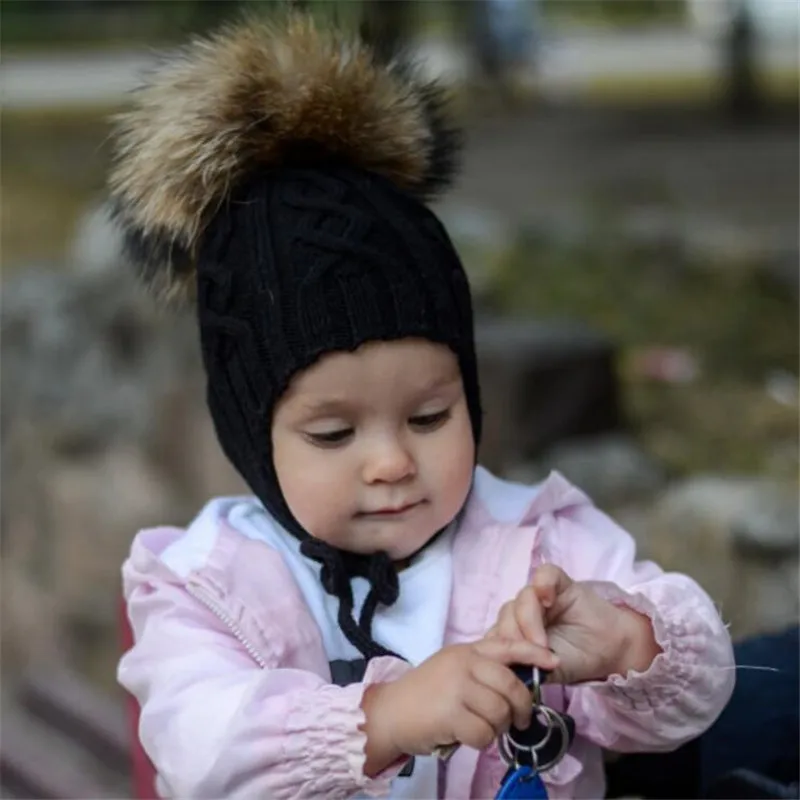 black baby hats