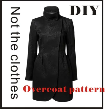 

McCall Pattern Clothing DIY Overcoat Sewing Pattern Coat Sewing Template Cutting drawing BFY-9