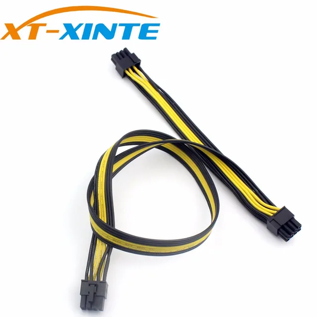 Best Offers 8Pin to 8Pin(6+2) Graphics Video Card Power Supply Cable Dual Double Port Connector 8p to 8p 18AWG Wire Adapter for Computer PC Best Offers 8Pin to 8Pin(6+2) Graphics Video Card Power Supply Cable Dual Double Port Connector 8p to 8p 18AWG Wire Adapter for Computer PC