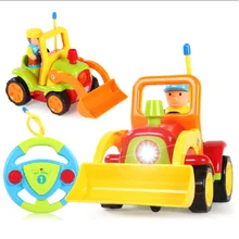 Free Shipping Remote Control Baby Car RC Car Baby’s First Car with Music Light Education Learning Toy Best Toys For Children
