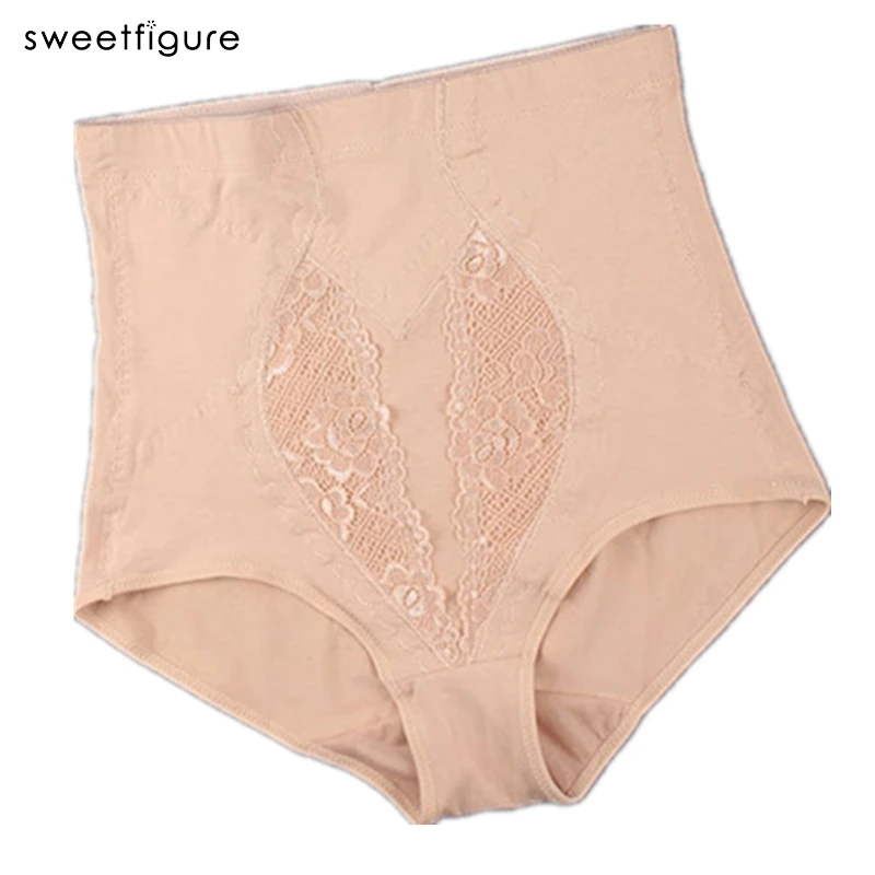 High Waist Plus Big Size Women's Tummy Control Panties Briefs Slimming Stretching Underwear Shorts Belly Slim Shapewear Sheath